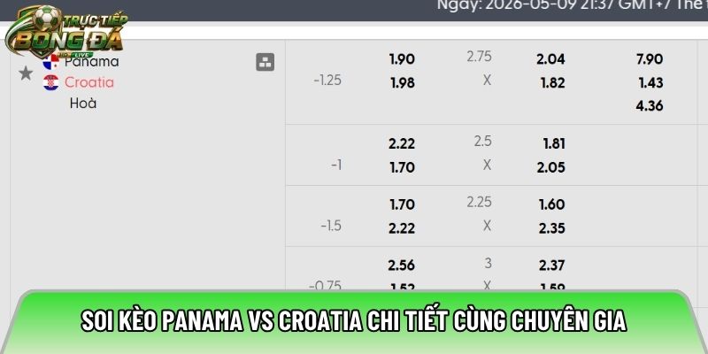 Soi kèo Panama vs Croatia chi tiết cùng chuyên gia